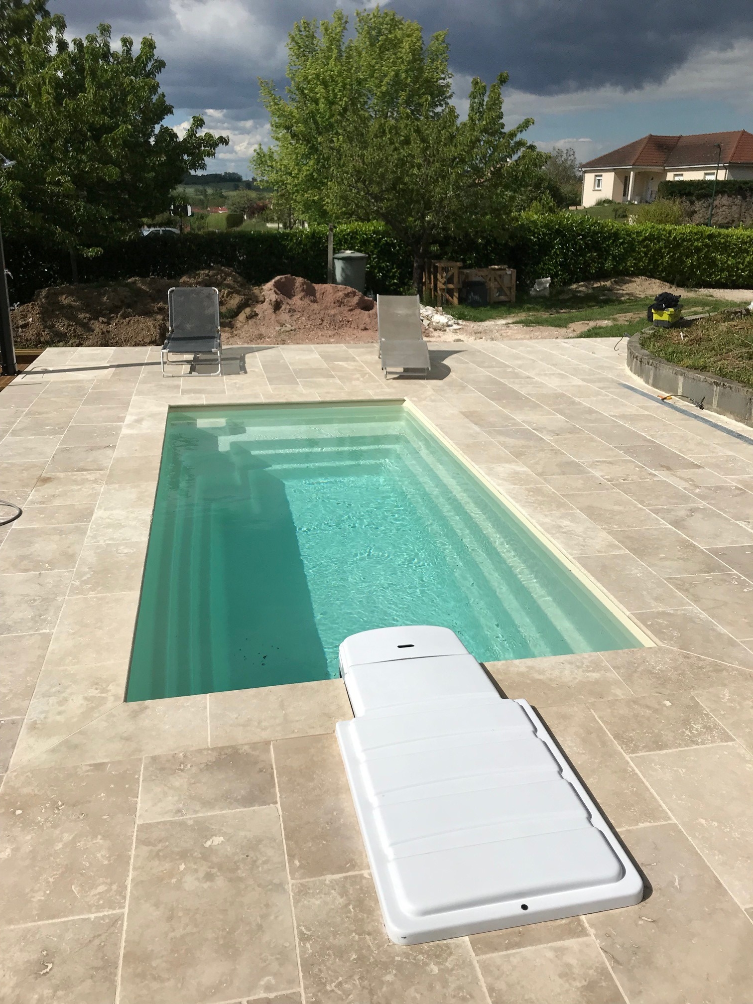 Mini piscine sans local